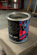 Bad Boy Candle - Leather Candle UK – Petrol & Leather Masculine Man Cave Candle