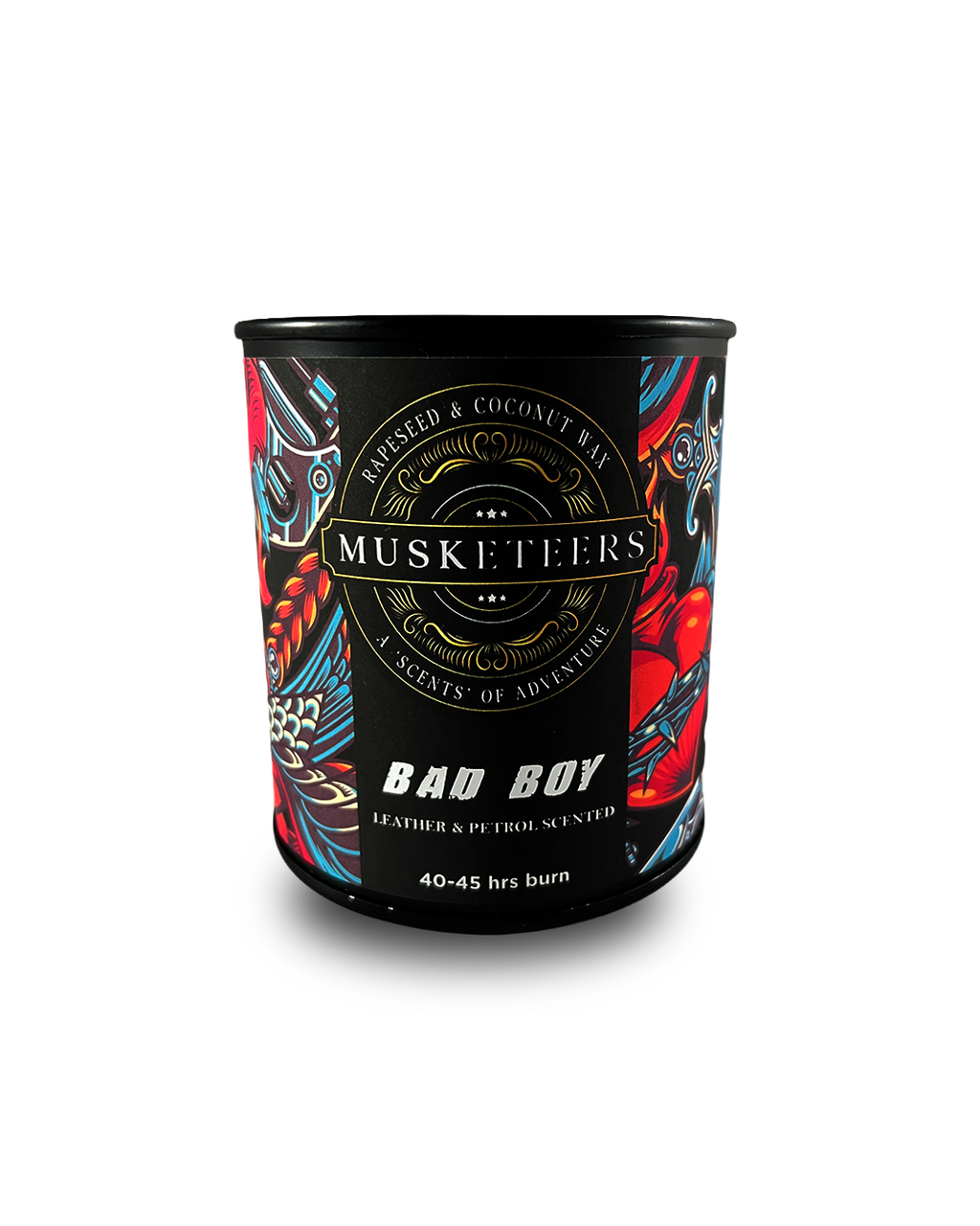 Bad Boy Candle - Leather Candle UK – Petrol & Leather Masculine Man Cave Candle