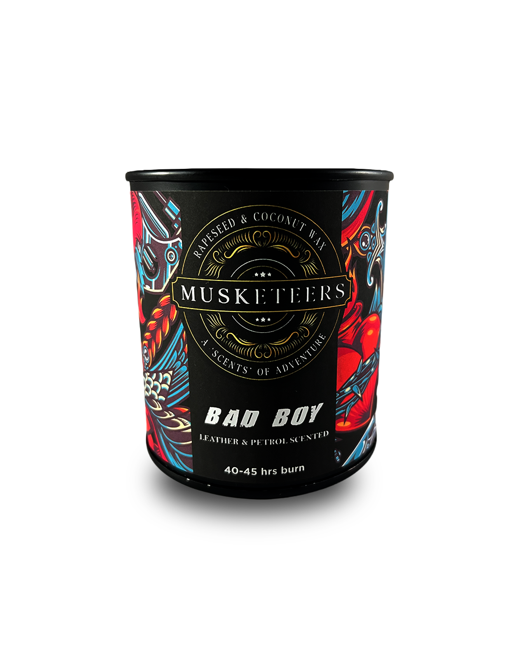 Bad Boy Candle - Leather Candle UK – Petrol & Leather Masculine Man Cave Candle