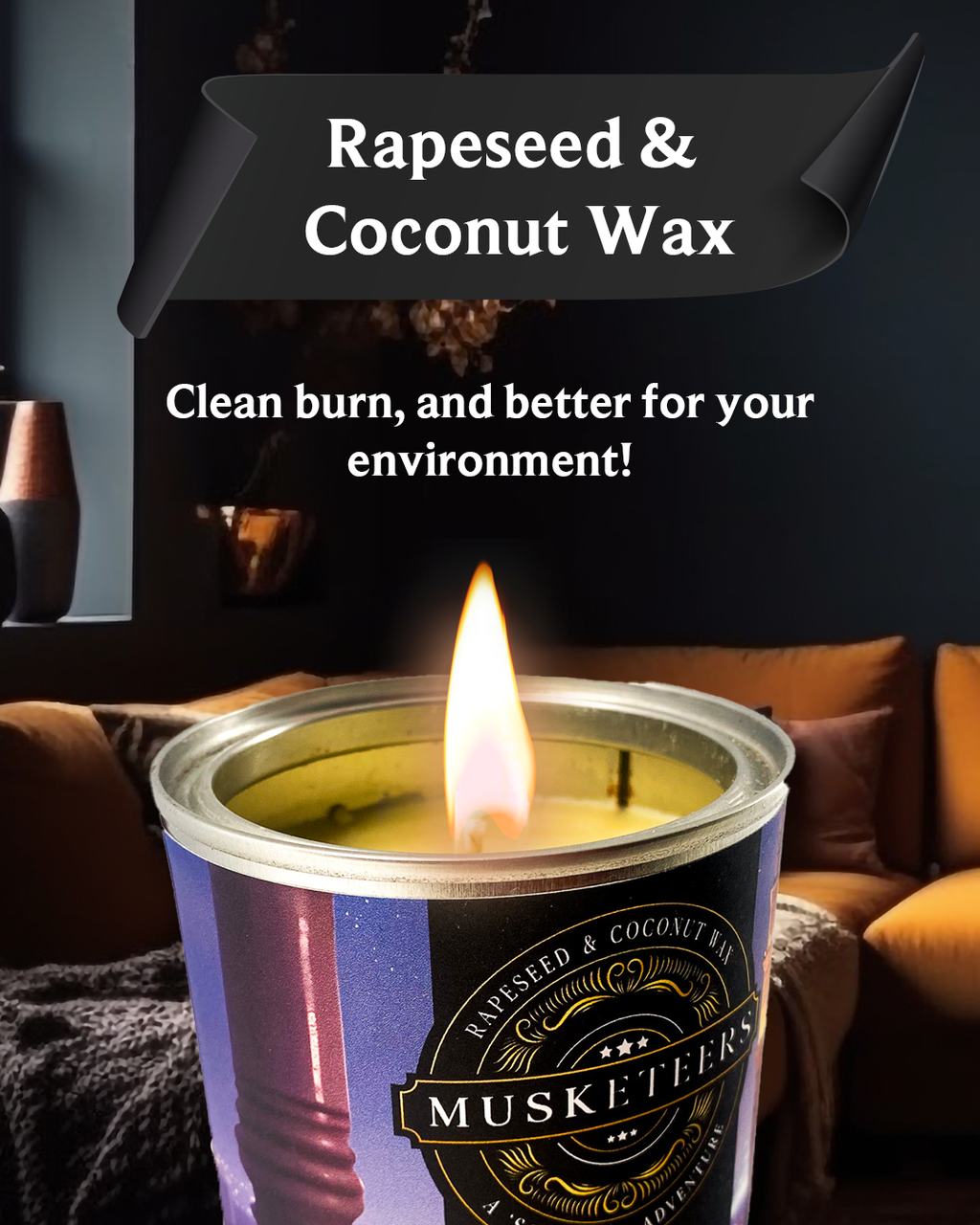 Bad Boy Candle - Leather Candle UK – Petrol & Leather Masculine Man Cave Candle