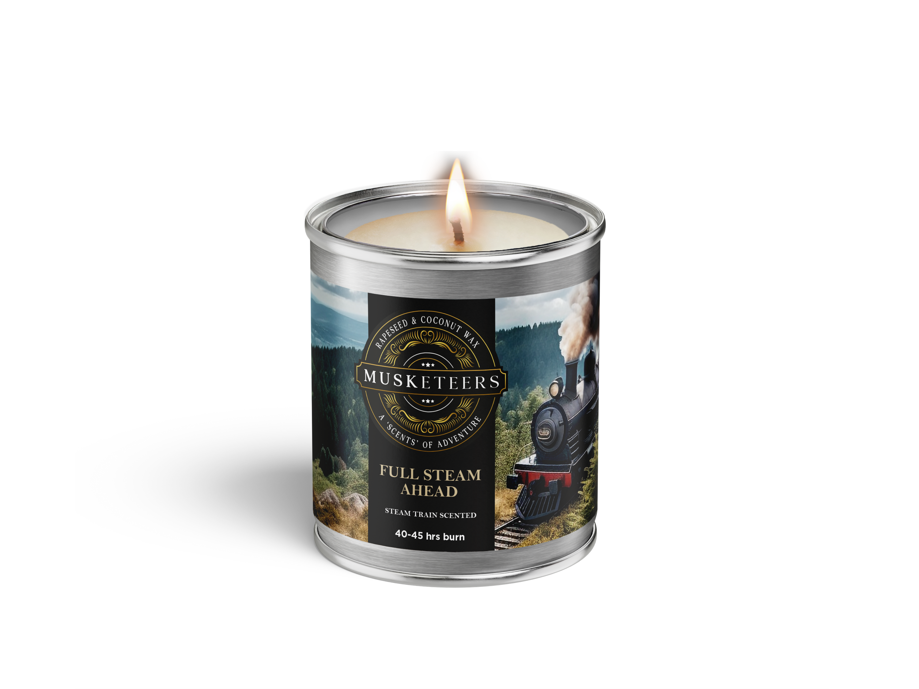 Full Steam Ahead - Steam Train Scented Masculine Candle