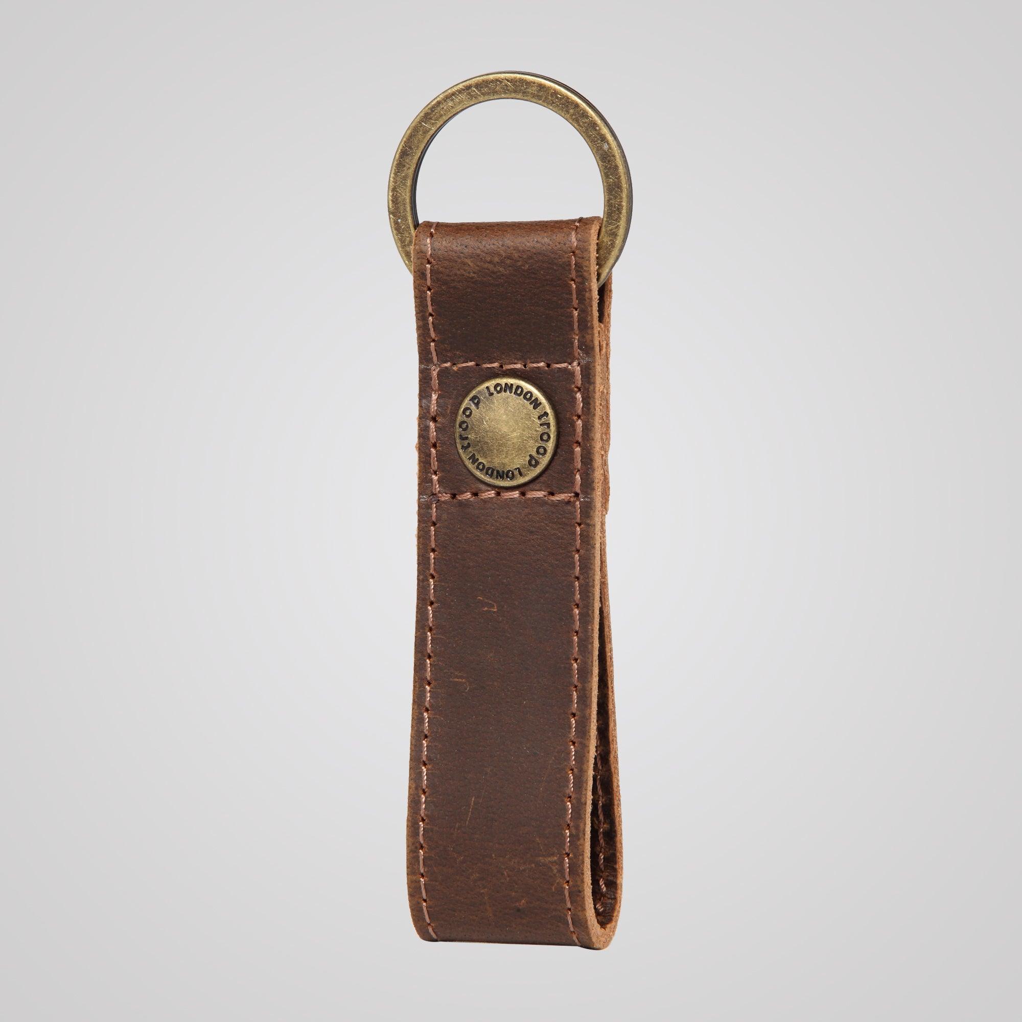Genuine Leather Loop Keyring | TA002