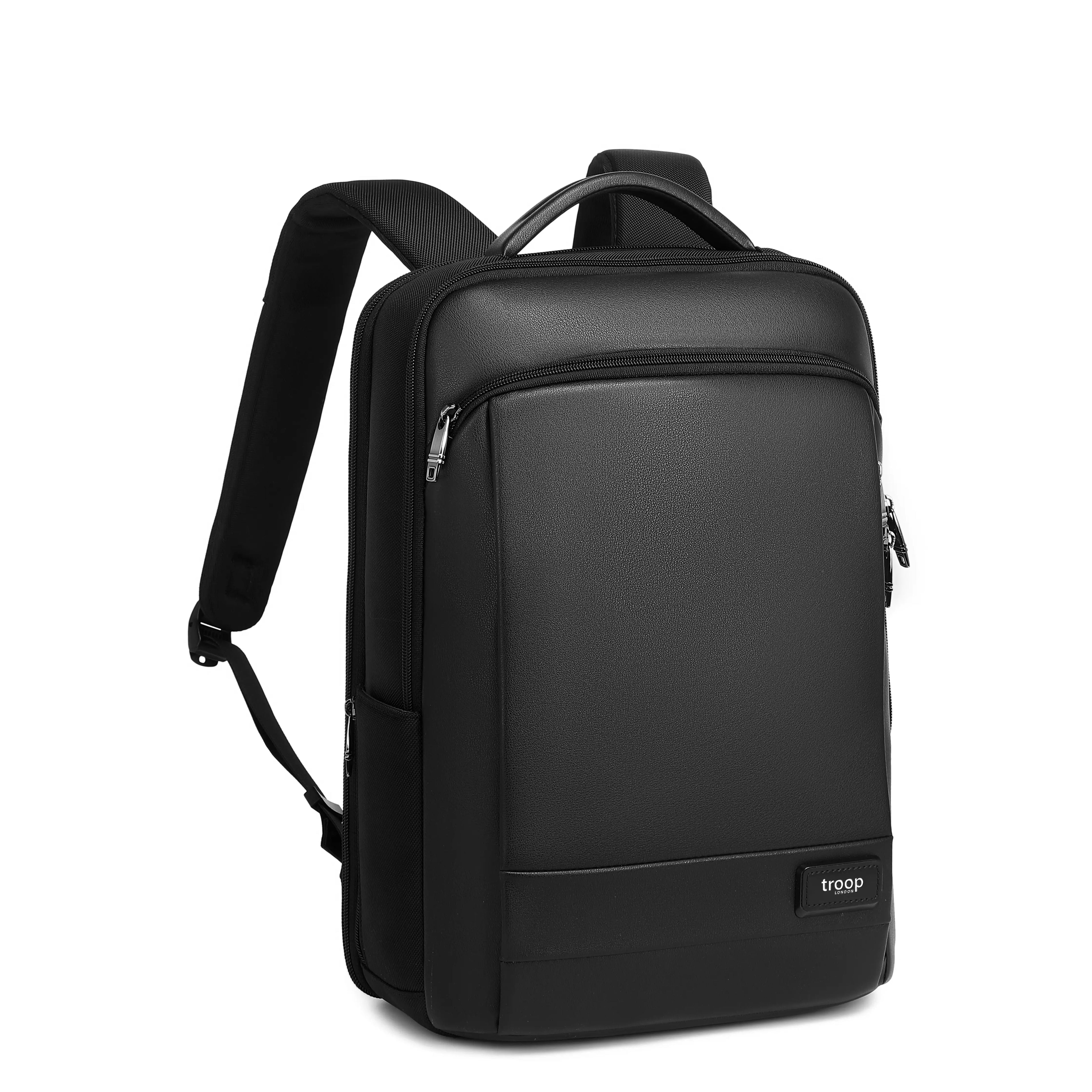 Troop London Business Slim Laptop Backpack with Tech Zone