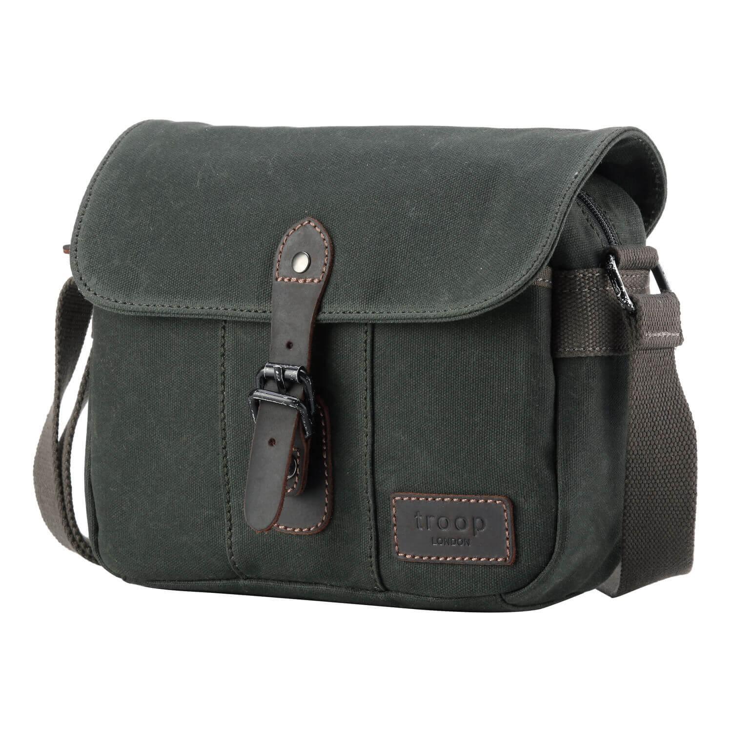 Heritage Waxed Canvas Crossbody Bag | TRP0440