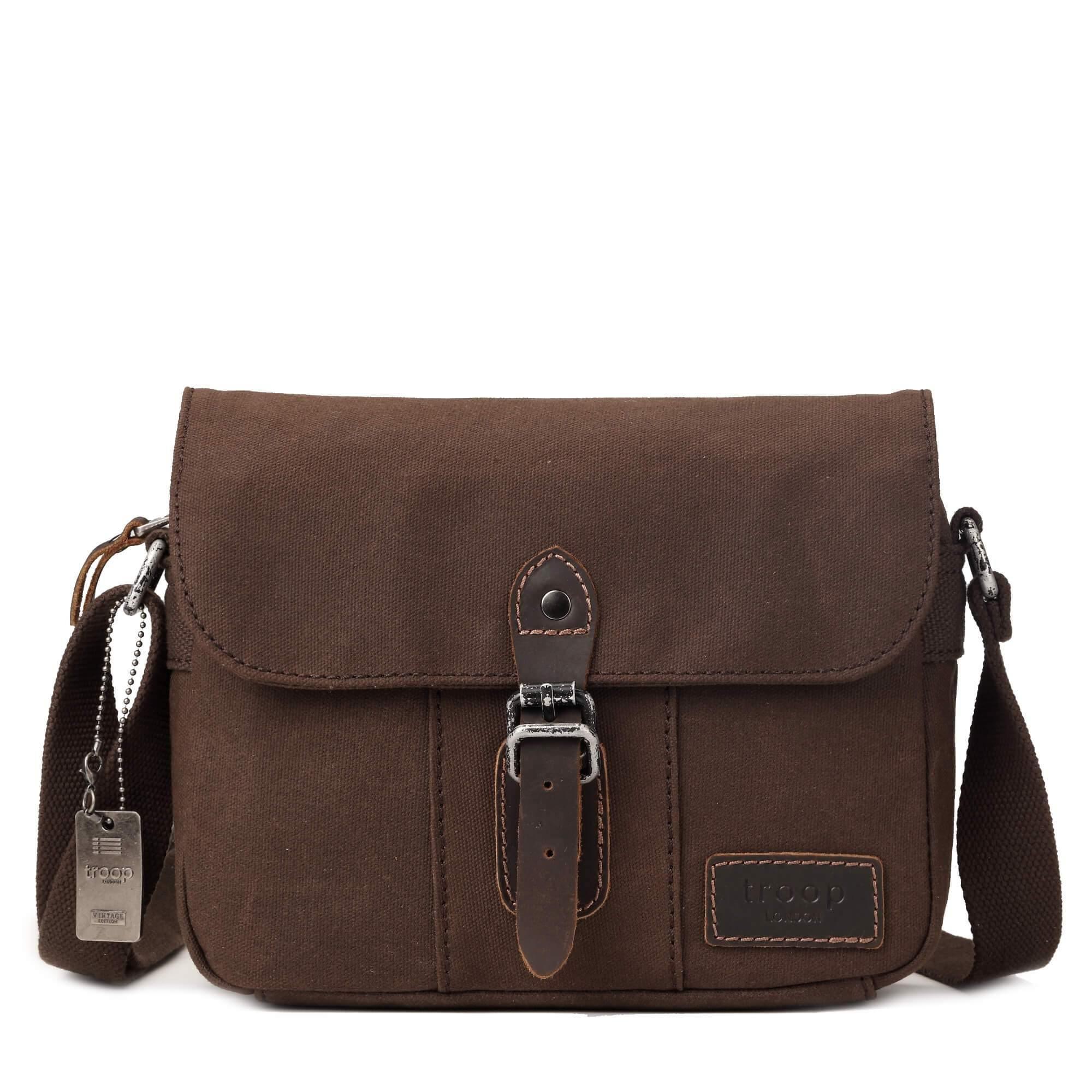 Heritage Waxed Canvas Crossbody Bag | TRP0440