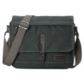 Troop London Heritage Waxed Canvas Messenger Bag