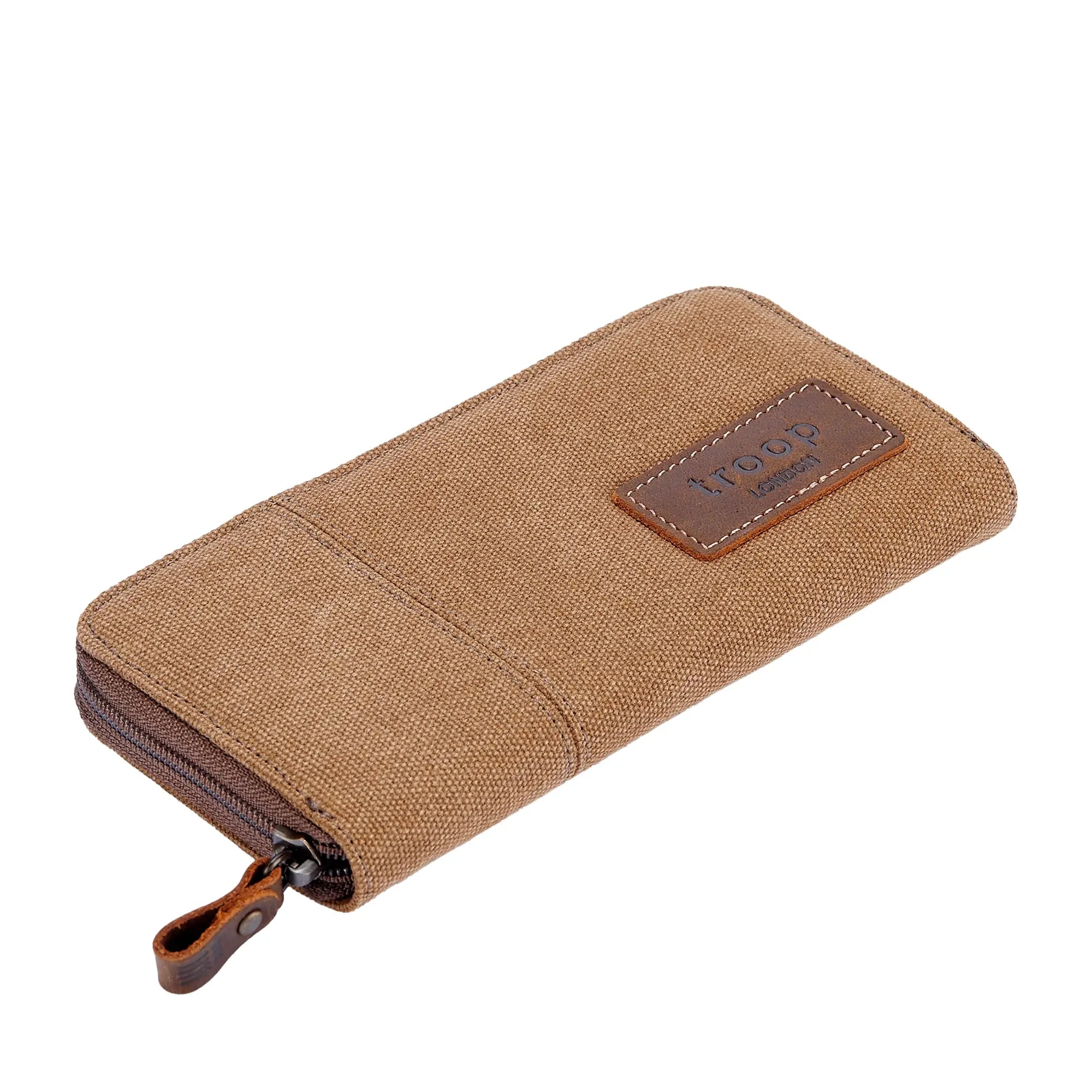 Canvas Zip Around Wallet Purse | TRP0501