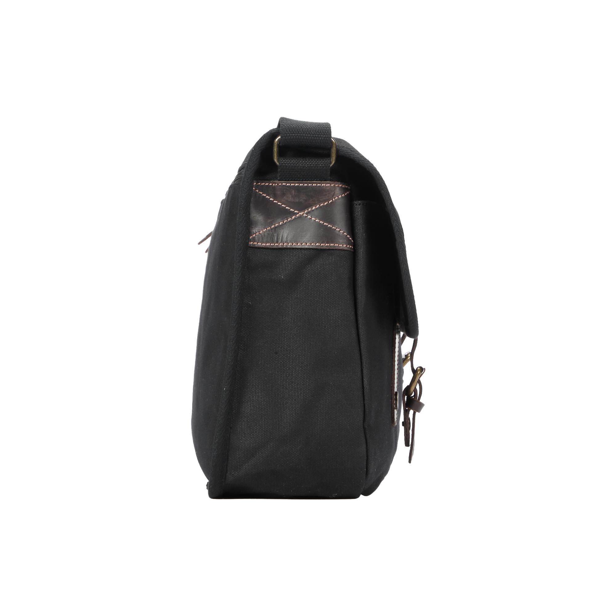 Troop London Heritage Canvas Messenger Bag 13 Inch