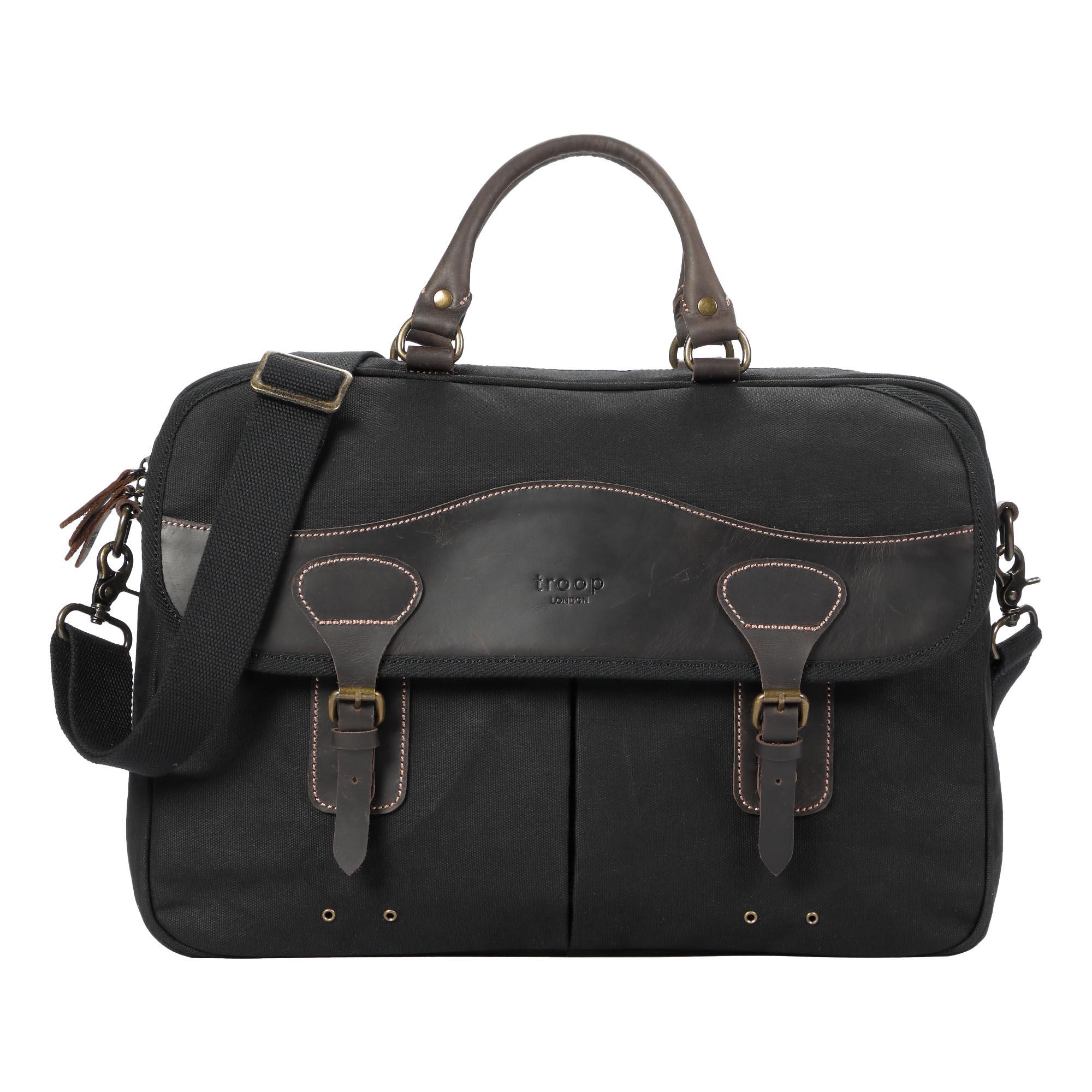 Heritage Canvas Laptop Briefcase 15 Inch | TRP0545