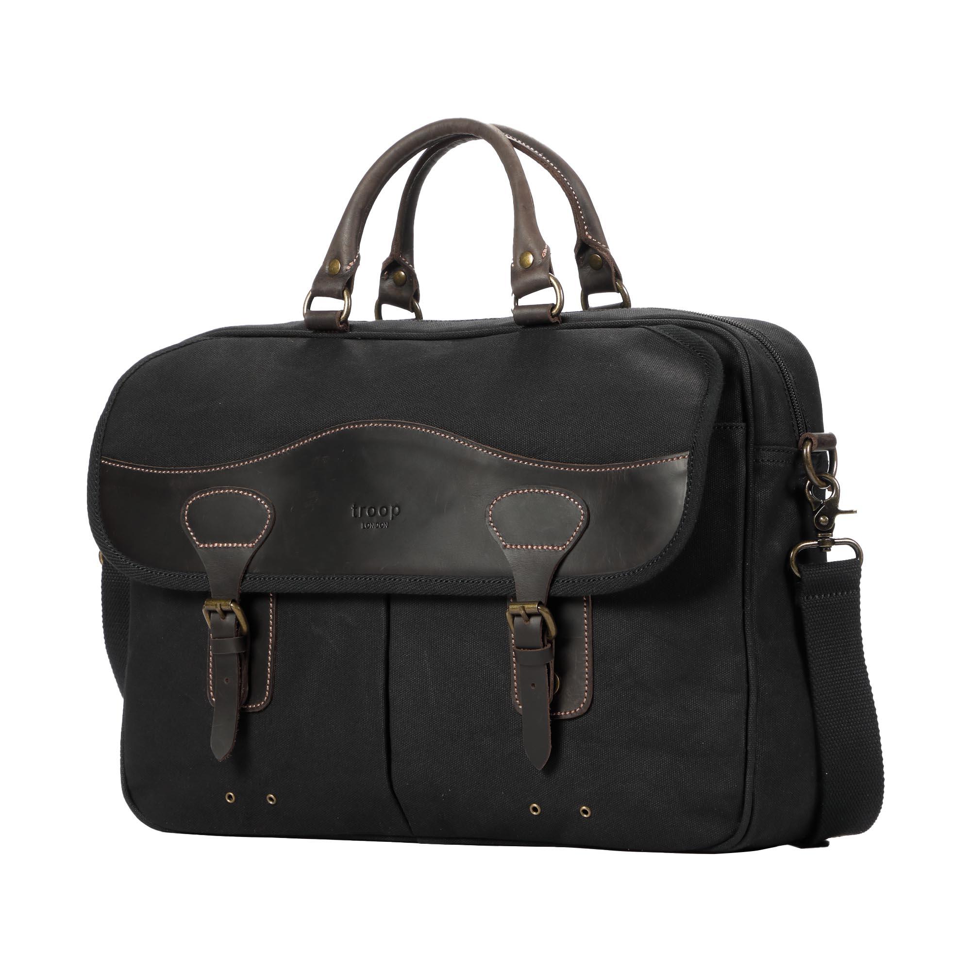 Heritage Canvas Laptop Briefcase 15 Inch | TRP0545