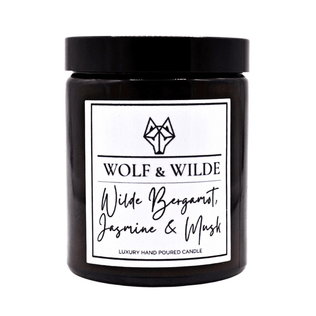Bergamot, Jasmine & Musk Luxury Aromatherapy Candle