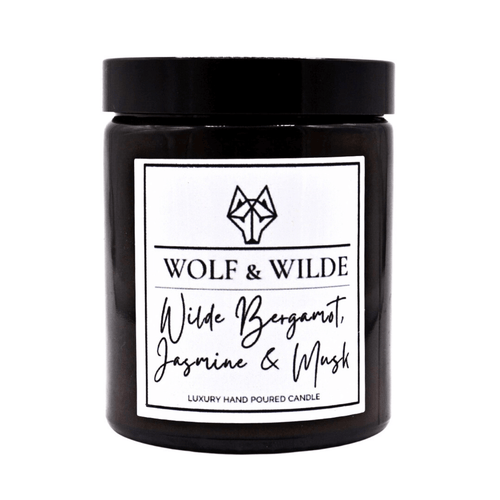 Bergamot, Jasmine & Musk Luxury Aromatherapy Candle