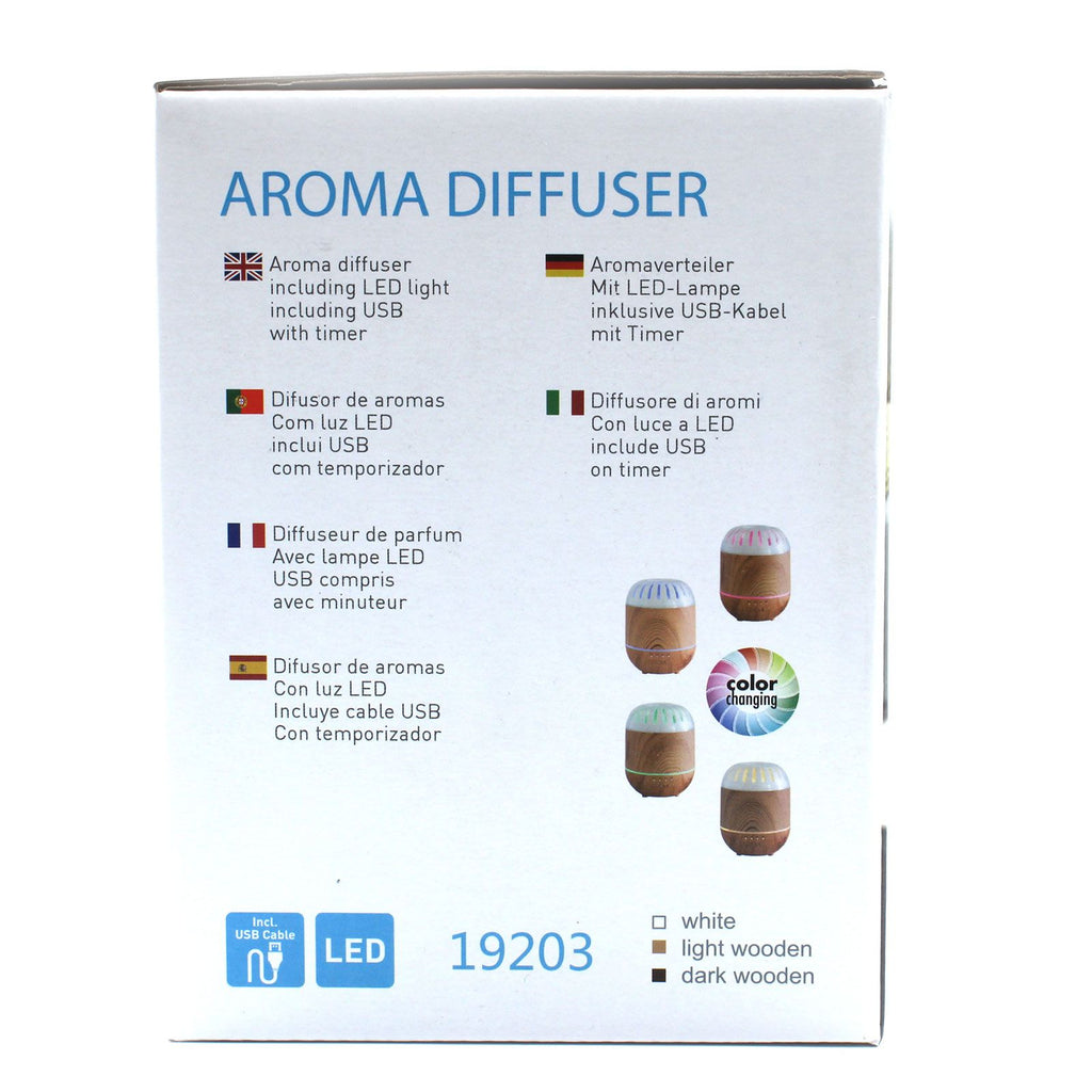 Palermo Aroma Diffuser - USB - Colour Change - Timer