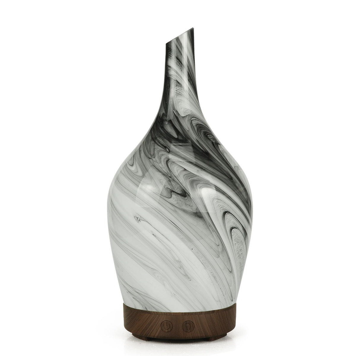 Waterless Aroma Diffuser - Glass Abstract Grey USB