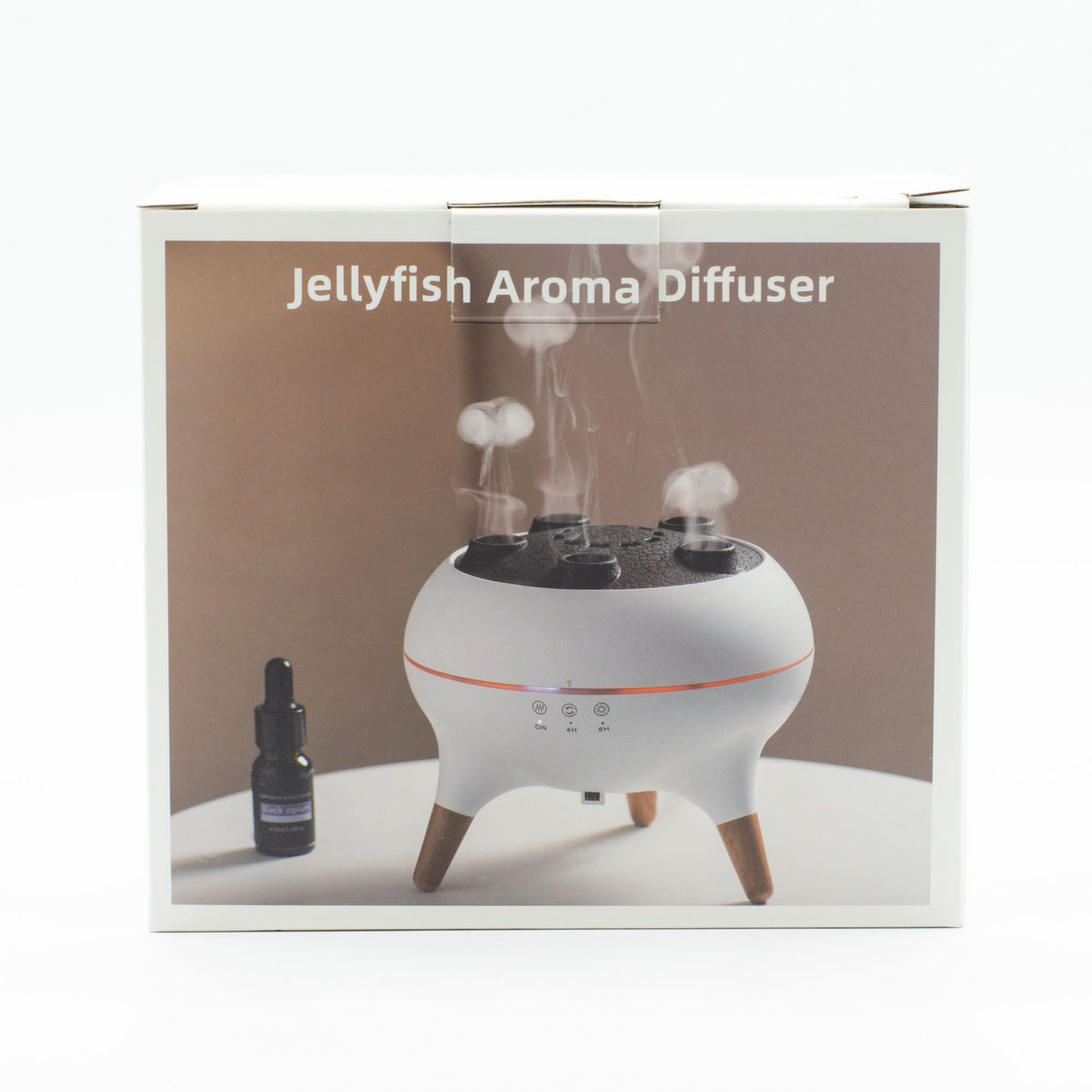 Jellyfish Mist Ring Effect Aroma Diffuser with Colour-Changing LED