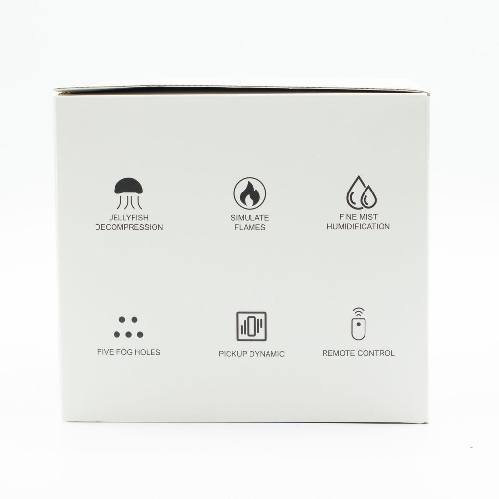 Jellyfish Mist Ring Effect Aroma Diffuser with Colour-Changing LED