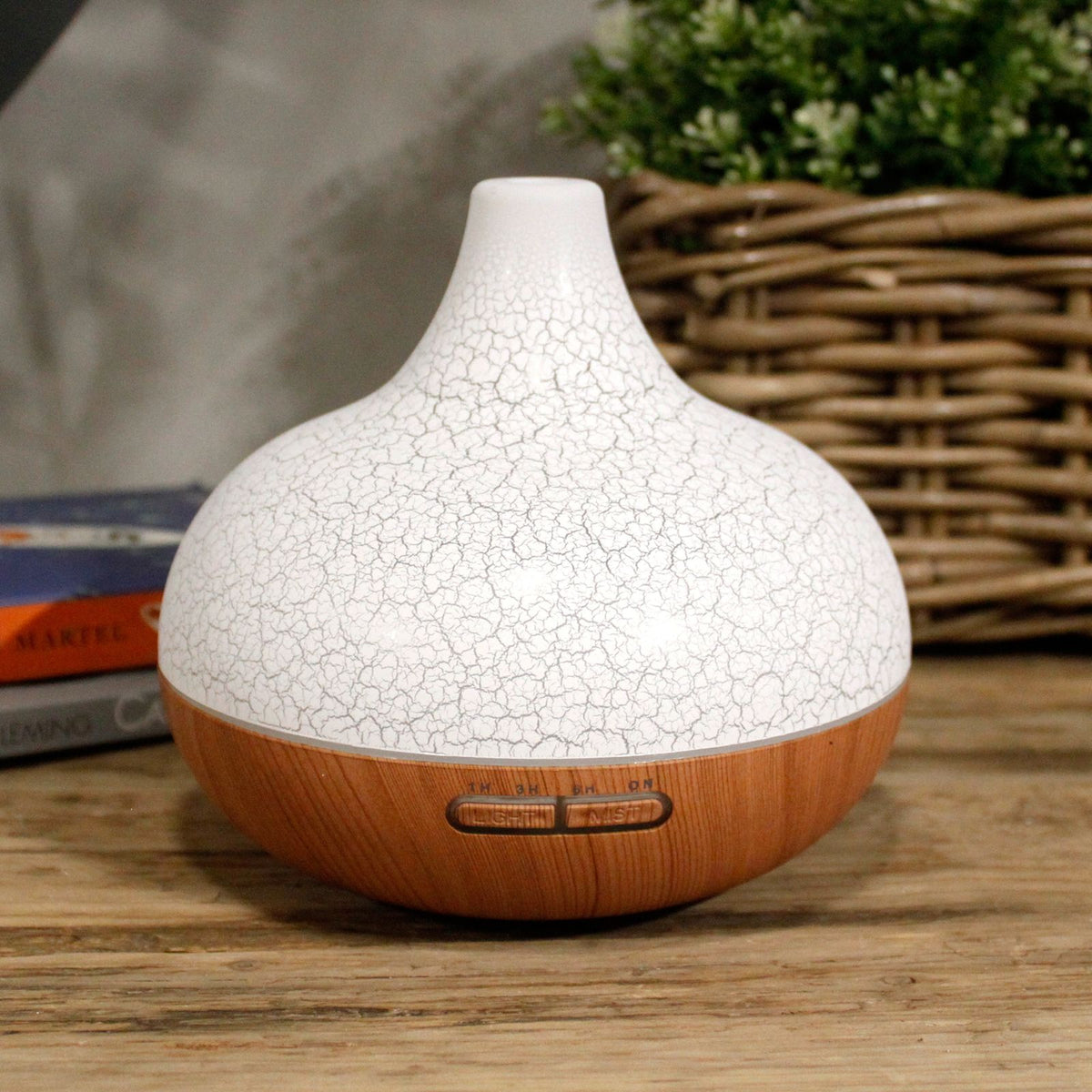 Santorini Aroma Diffuser - Shell Effect - USB - Colour Change - Timer