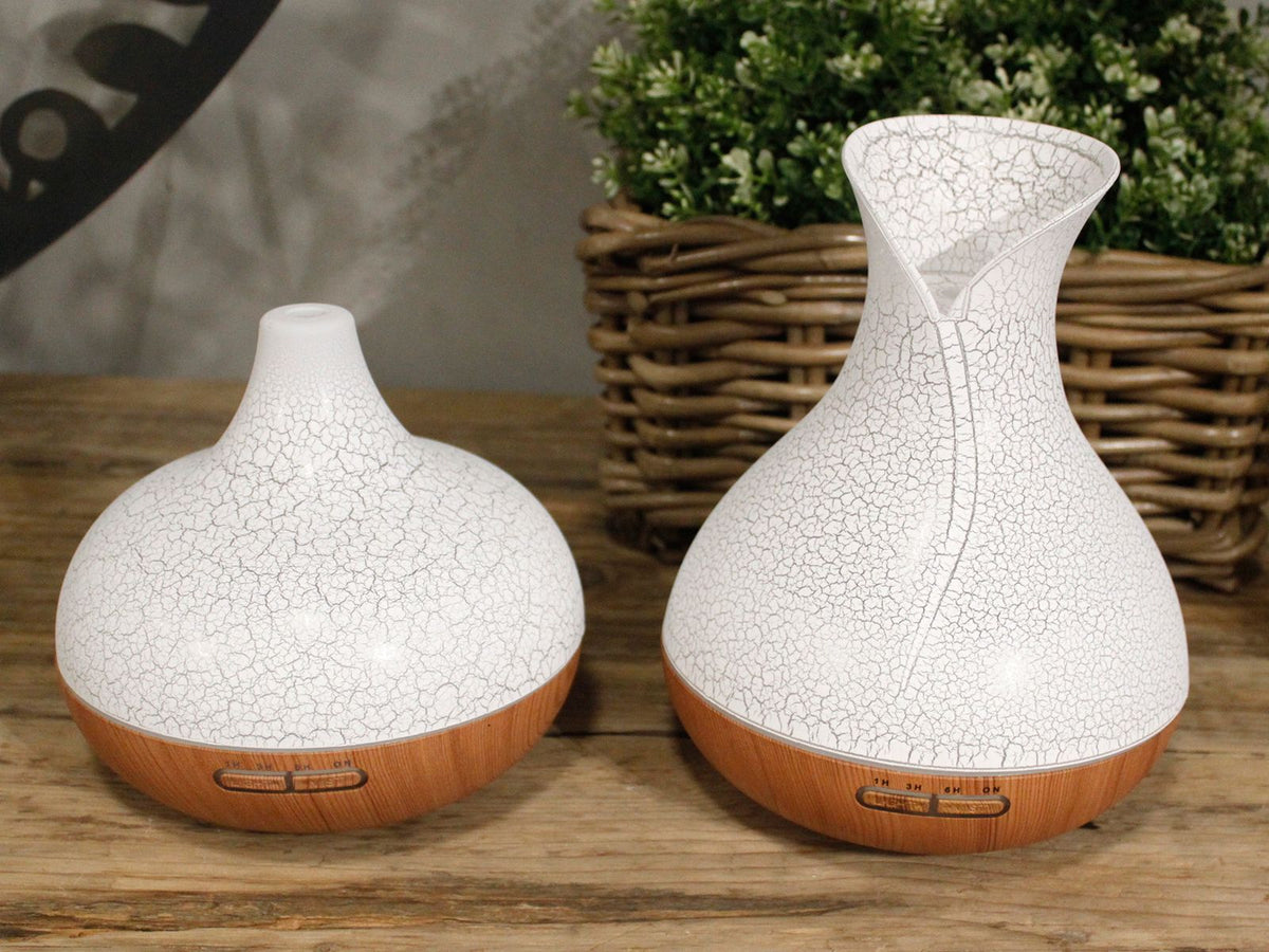 Santorini Aroma Diffuser - Shell Effect - USB - Colour Change - Timer