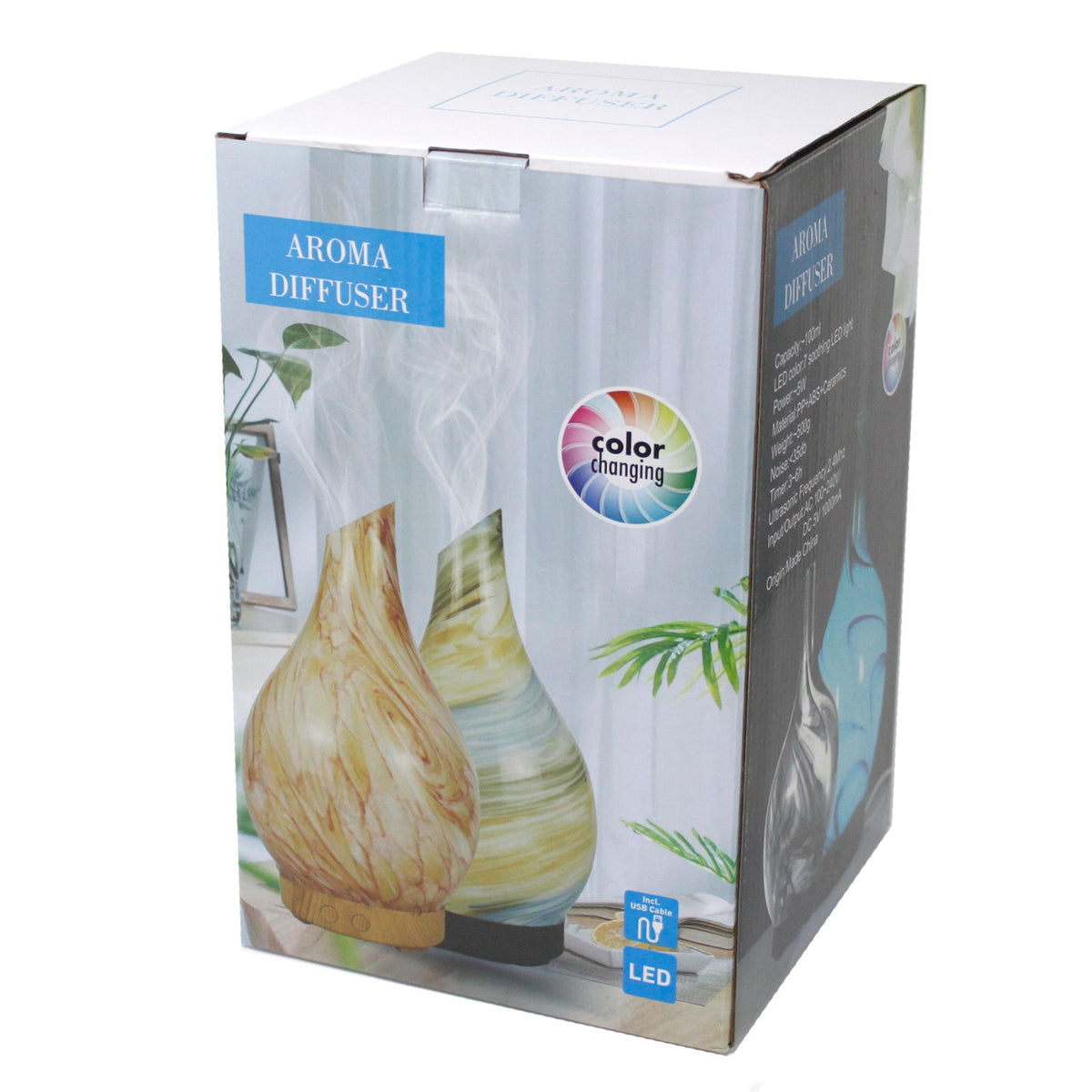 Ibiza Aroma Diffuser - Infinity Lights - USB - Colour Change