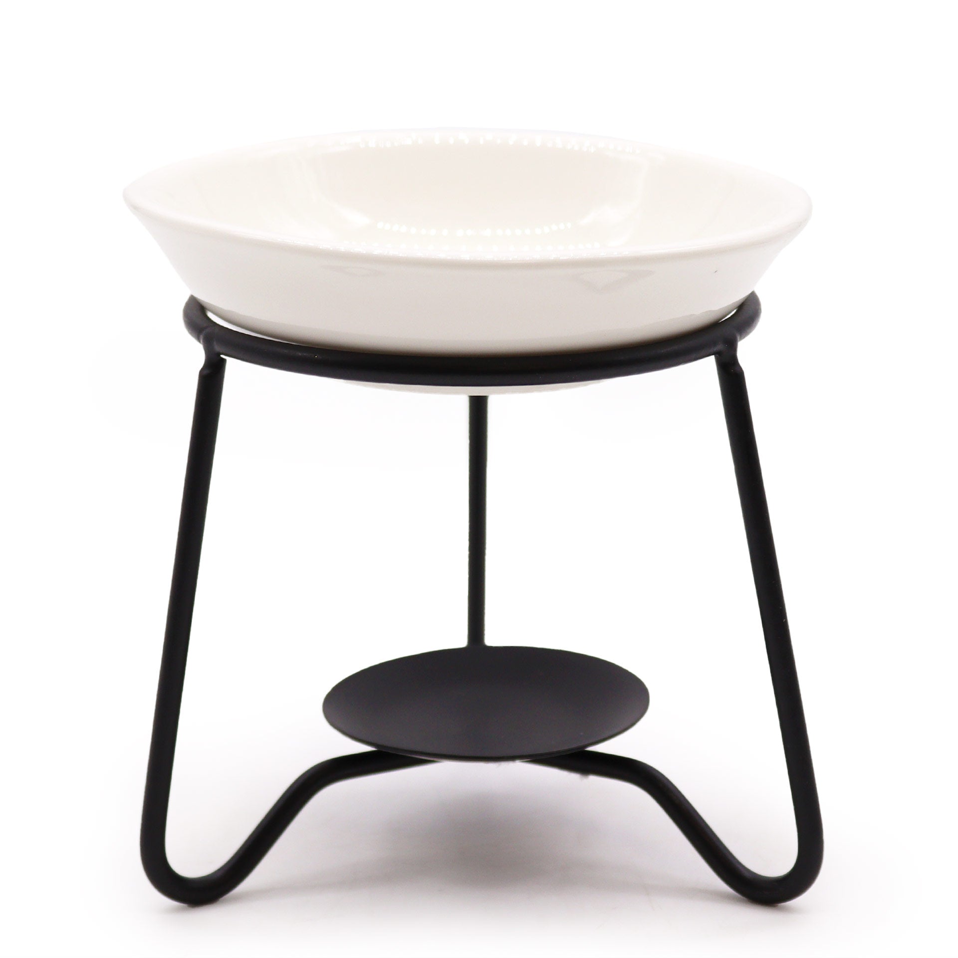 Ceramic & Metal Wax Melt | Oil Burner | Simple Stand