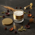 Lunara Luxury Scented Glass Jar Candle — Hand-Poured Soy Wax | Long Lasting Home Fragrance