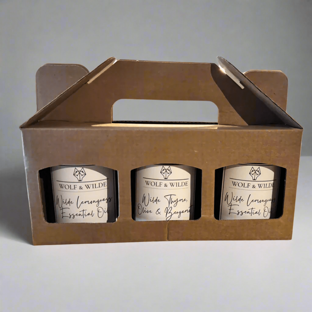 Lunara Luxury Scented Candle Trio Gift Box — Perfect Candle Gift Set for Her