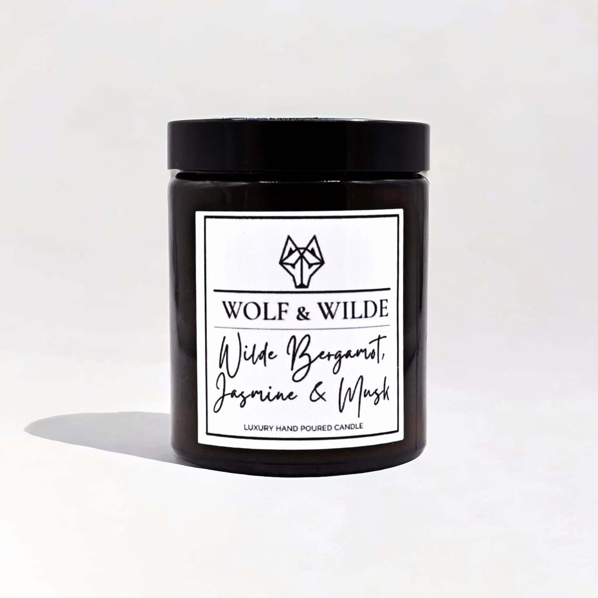 Bergamot, Jasmine & Musk Luxury Aromatherapy Candle