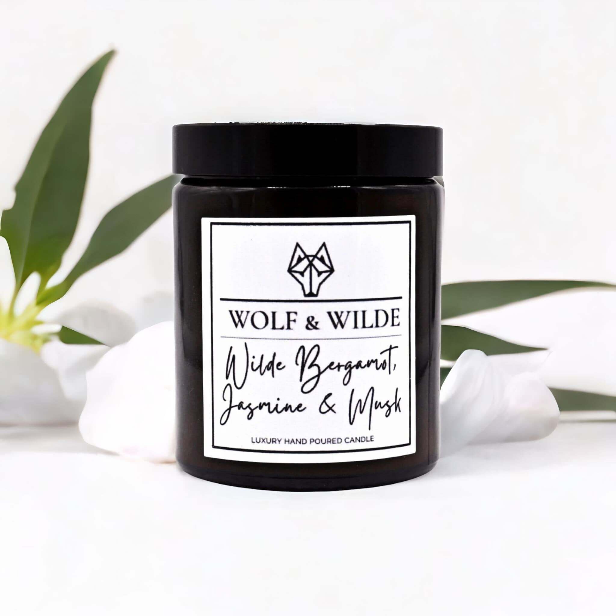 Bergamot, Jasmine & Musk Luxury Aromatherapy Candle