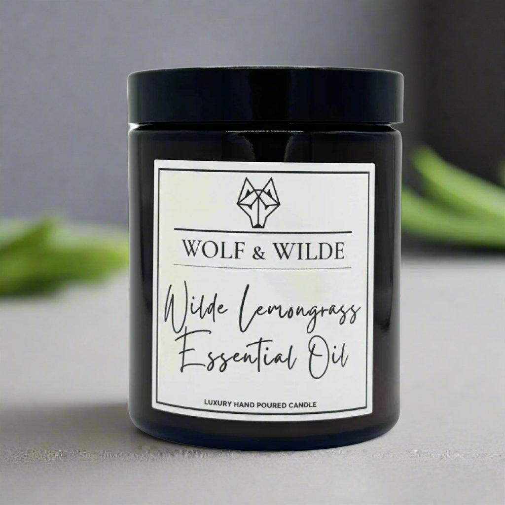 Lemongrass Essential Oil Luxury Aromatherapy Candle
