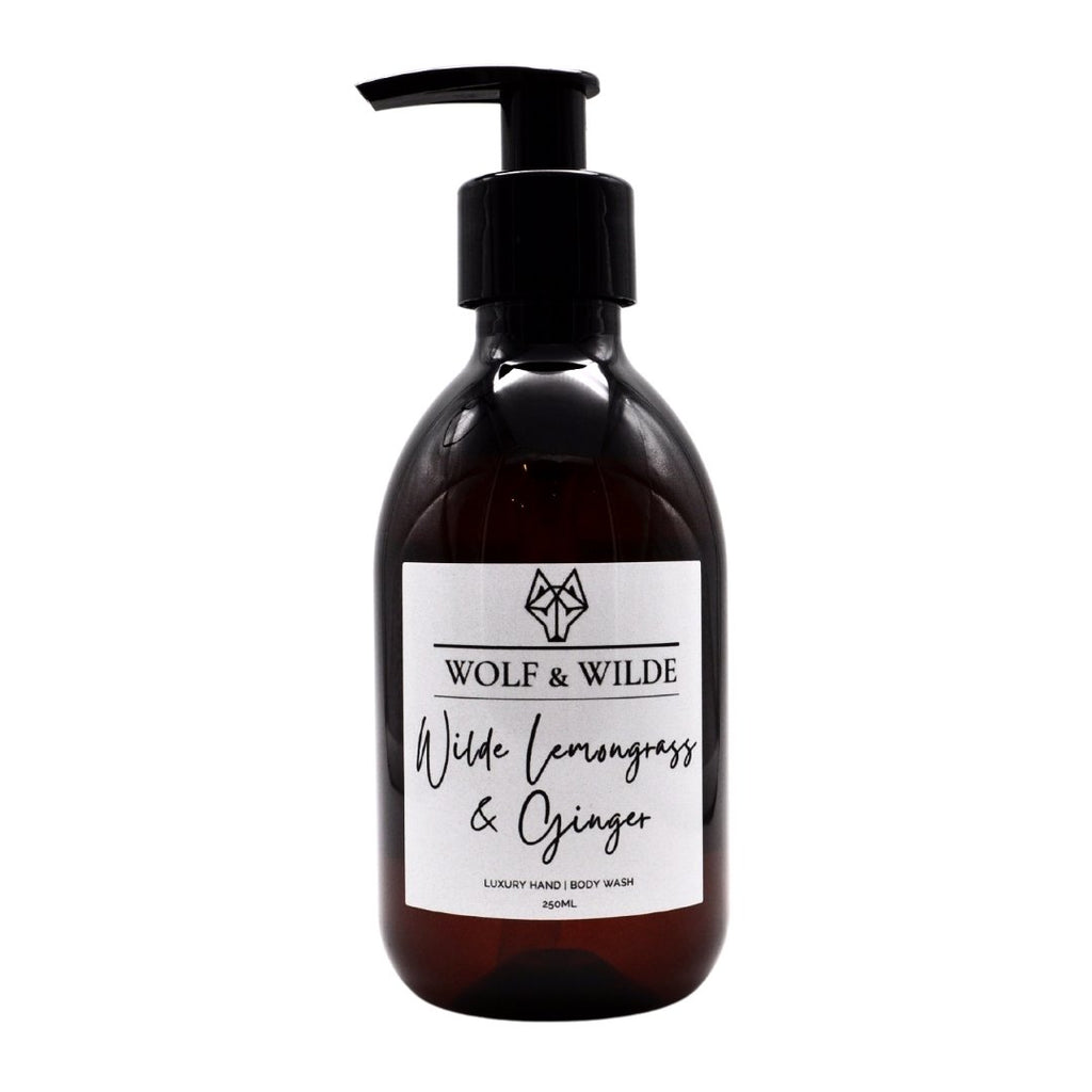 Wilde Lemongrass & Ginger Luxury 2 In 1 Liquid Soap - Hand & Body 250ML