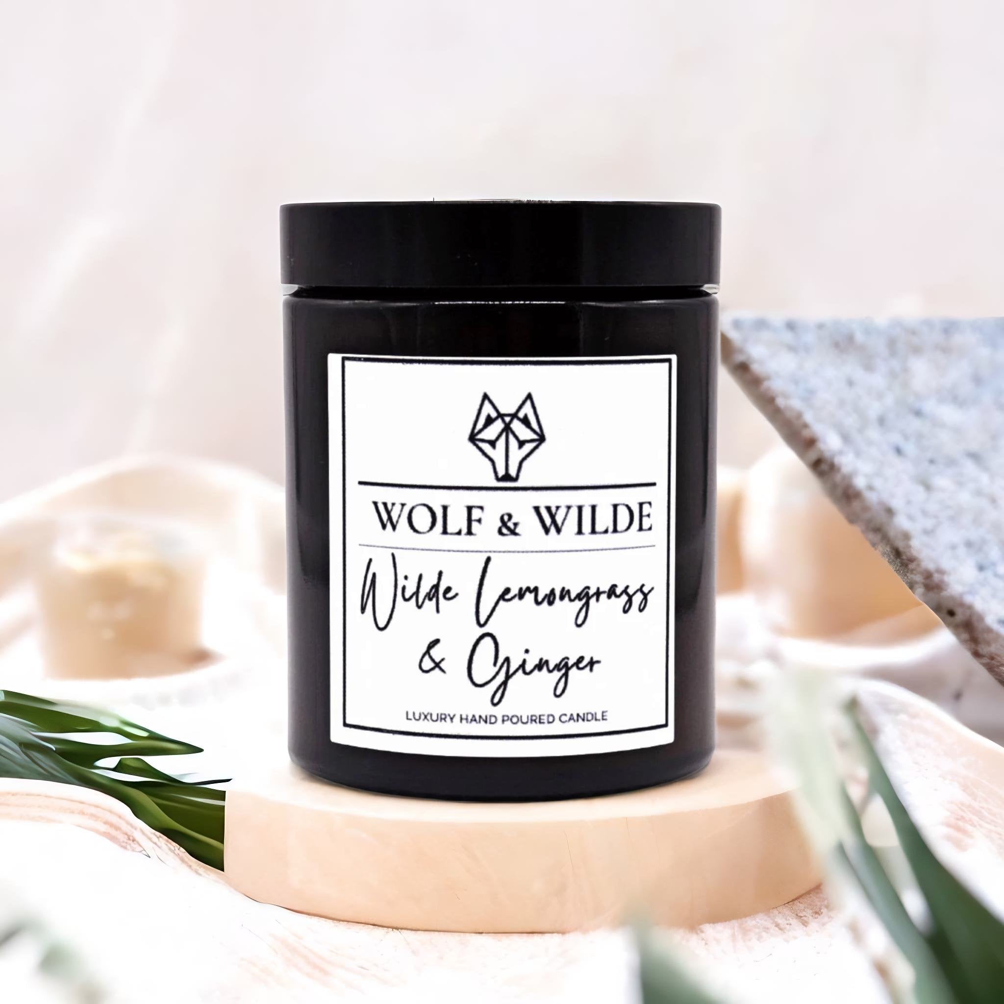 Lemongrass & Ginger Luxury Aromatherapy Candle