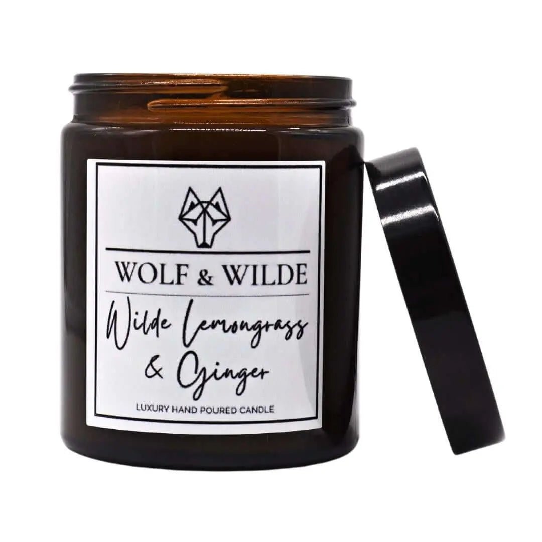 Lemongrass & Ginger Luxury Aromatherapy Candle
