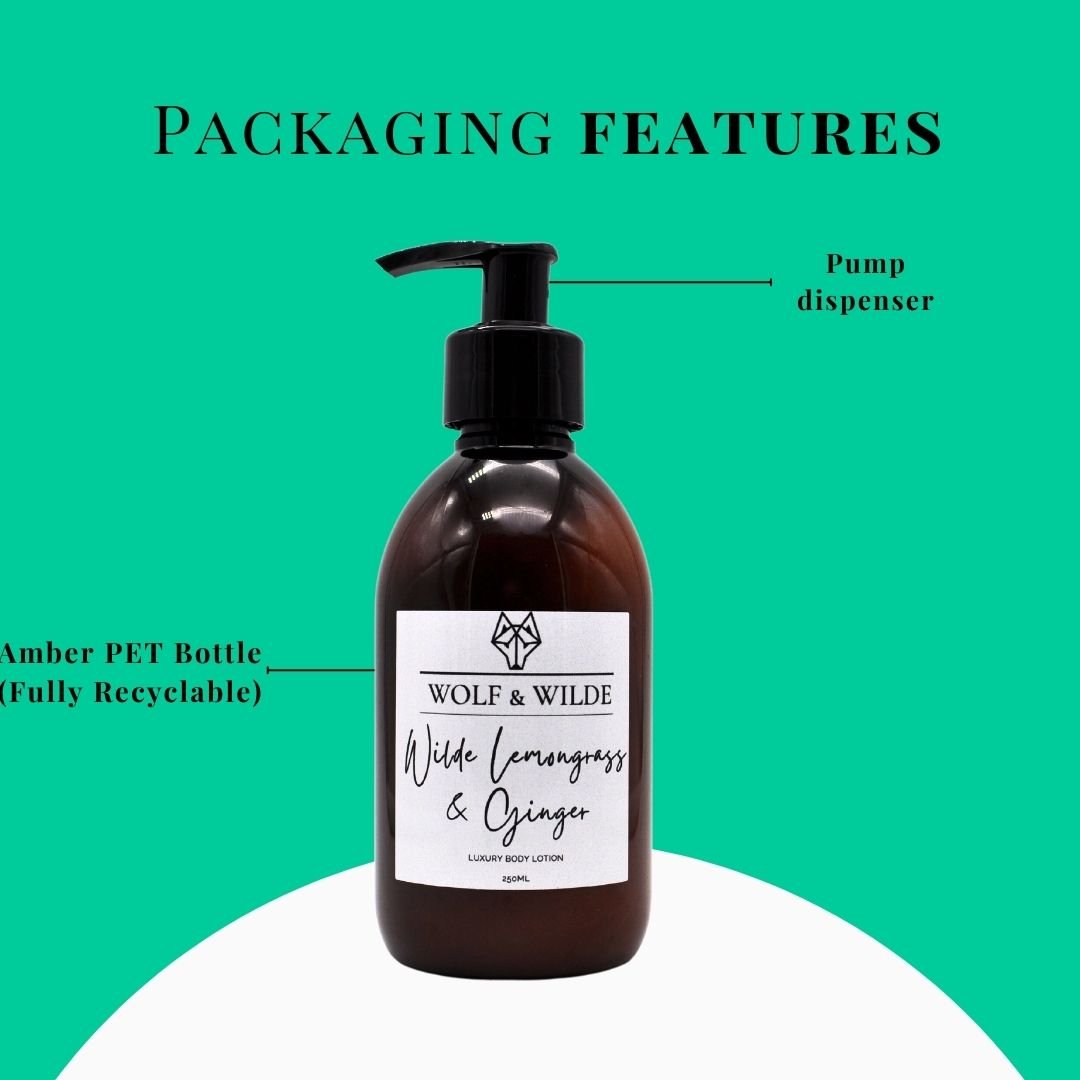 Wilde Lemongrass & Ginger Luxury Body Lotion 250ML