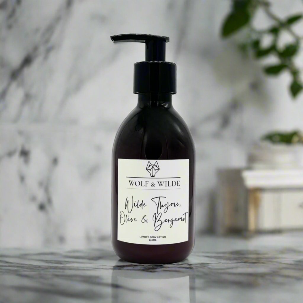 Wilde Thyme, Olive & Bergamot Luxury Body Lotion 250ML