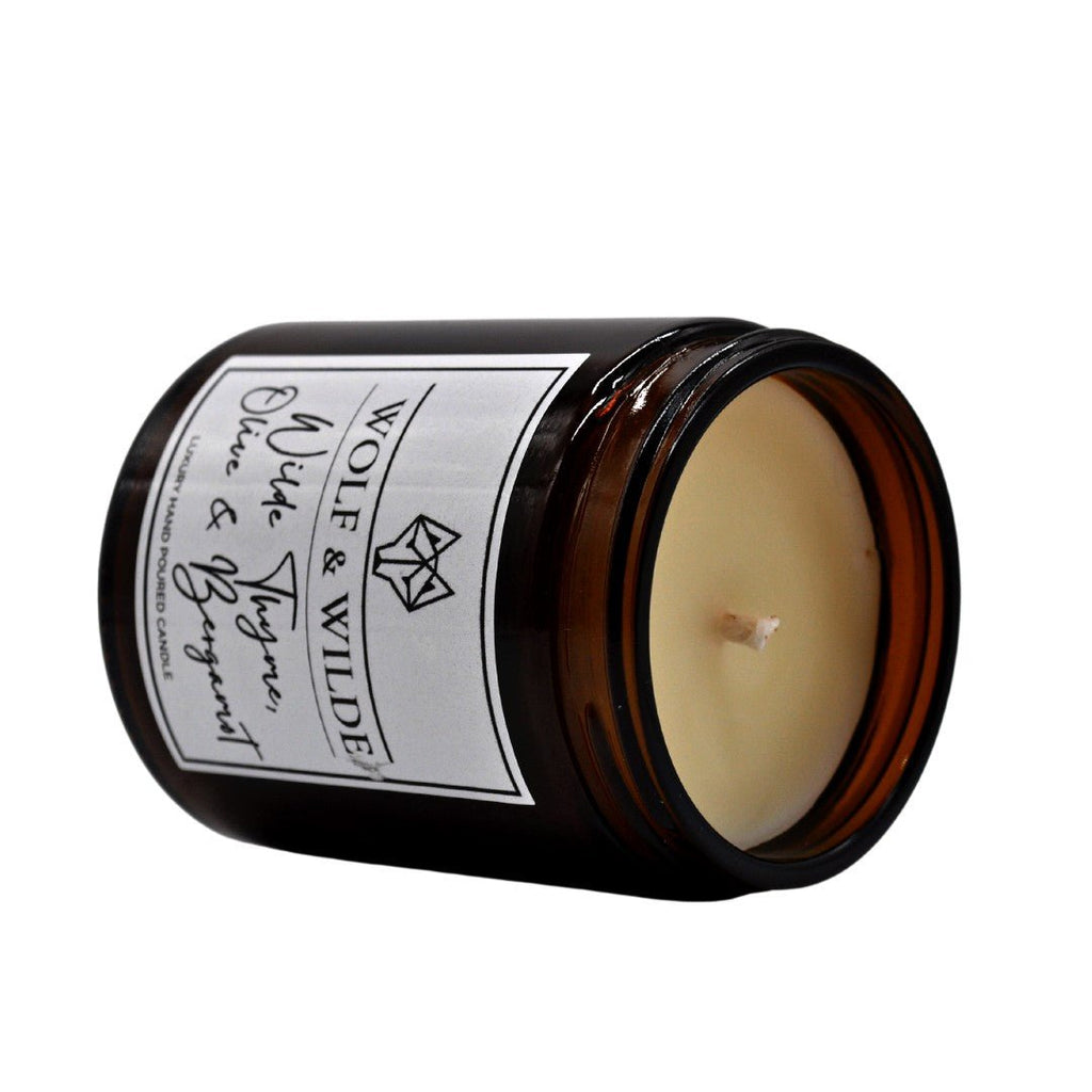 Thyme, Olive & Bergamot Luxury Aromatherapy Candle