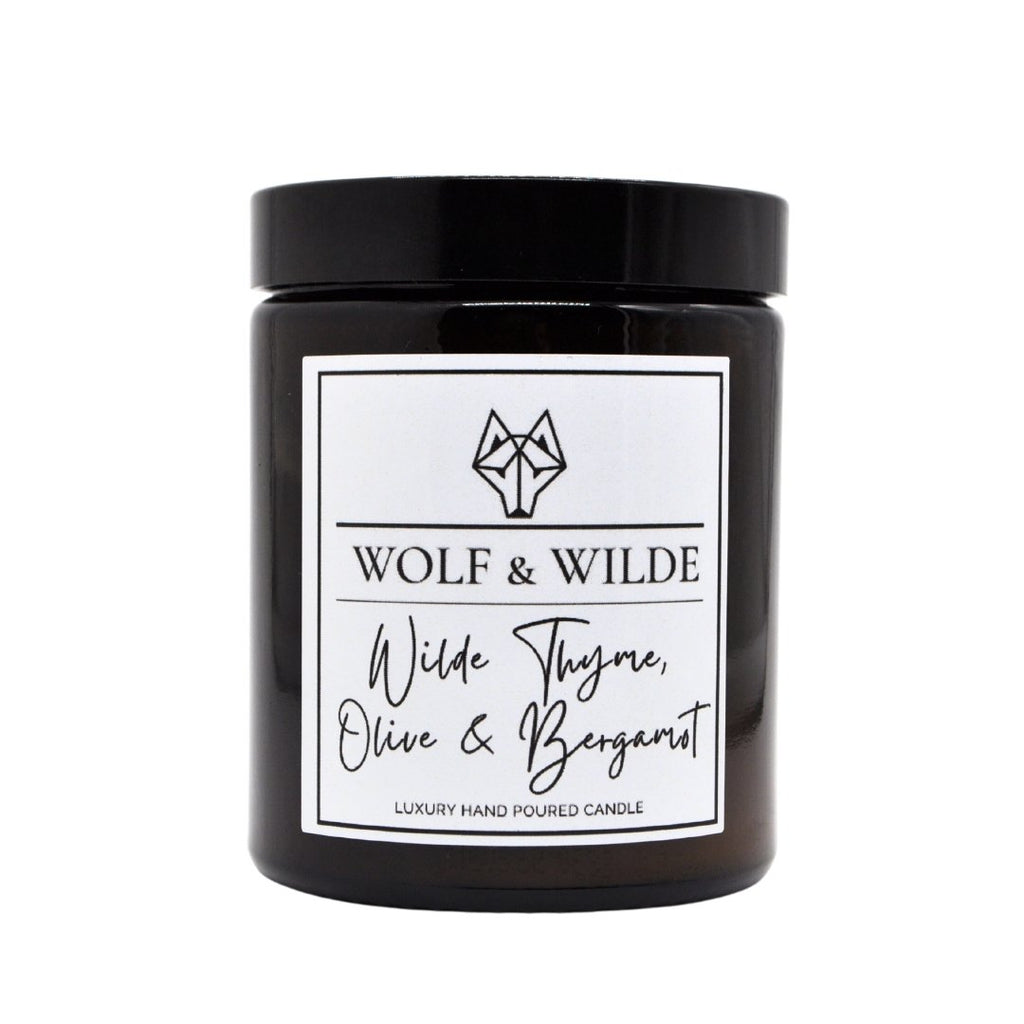 Thyme, Olive & Bergamot Luxury Aromatherapy Candle
